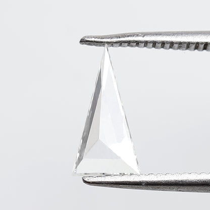 0.46 Ct 9.80 MM Elongated Triangle Shape Natural Loose Diamond Triangle Cut FG Color Vs Si Clarity Diamond