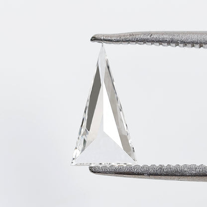 0.46 Ct 9.80 MM Elongated Triangle Shape Natural Loose Diamond Triangle Cut FG Color Vs Si Clarity Diamond