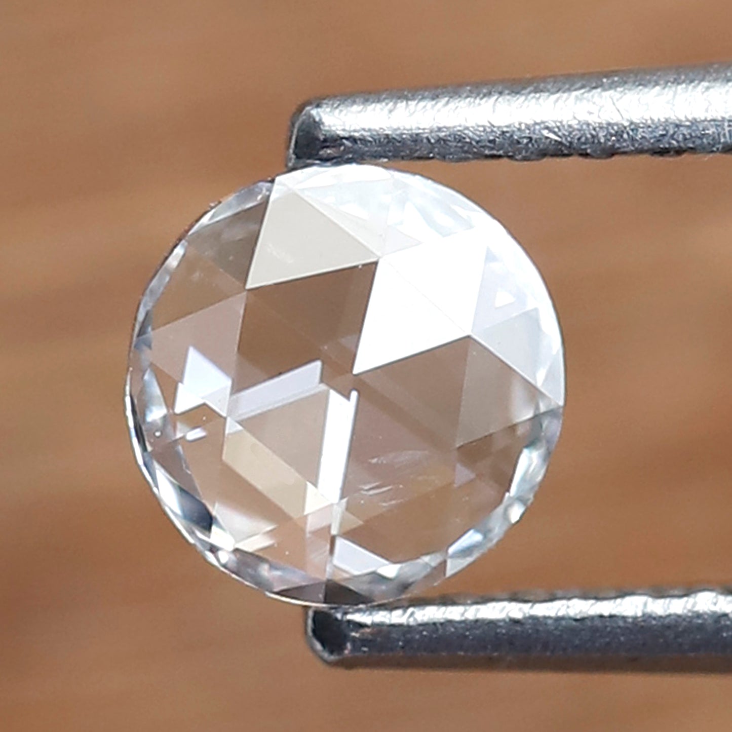 0.28 CT Round Shape Loose Natural Diamond, 5 x 5 mm Earth Mined Rose cut Diamond For Making Bridal Ring