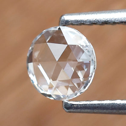 0.28 CT Round Shape Loose Natural Diamond, 5 x 5 mm Earth Mined Rose cut Diamond For Making Bridal Ring