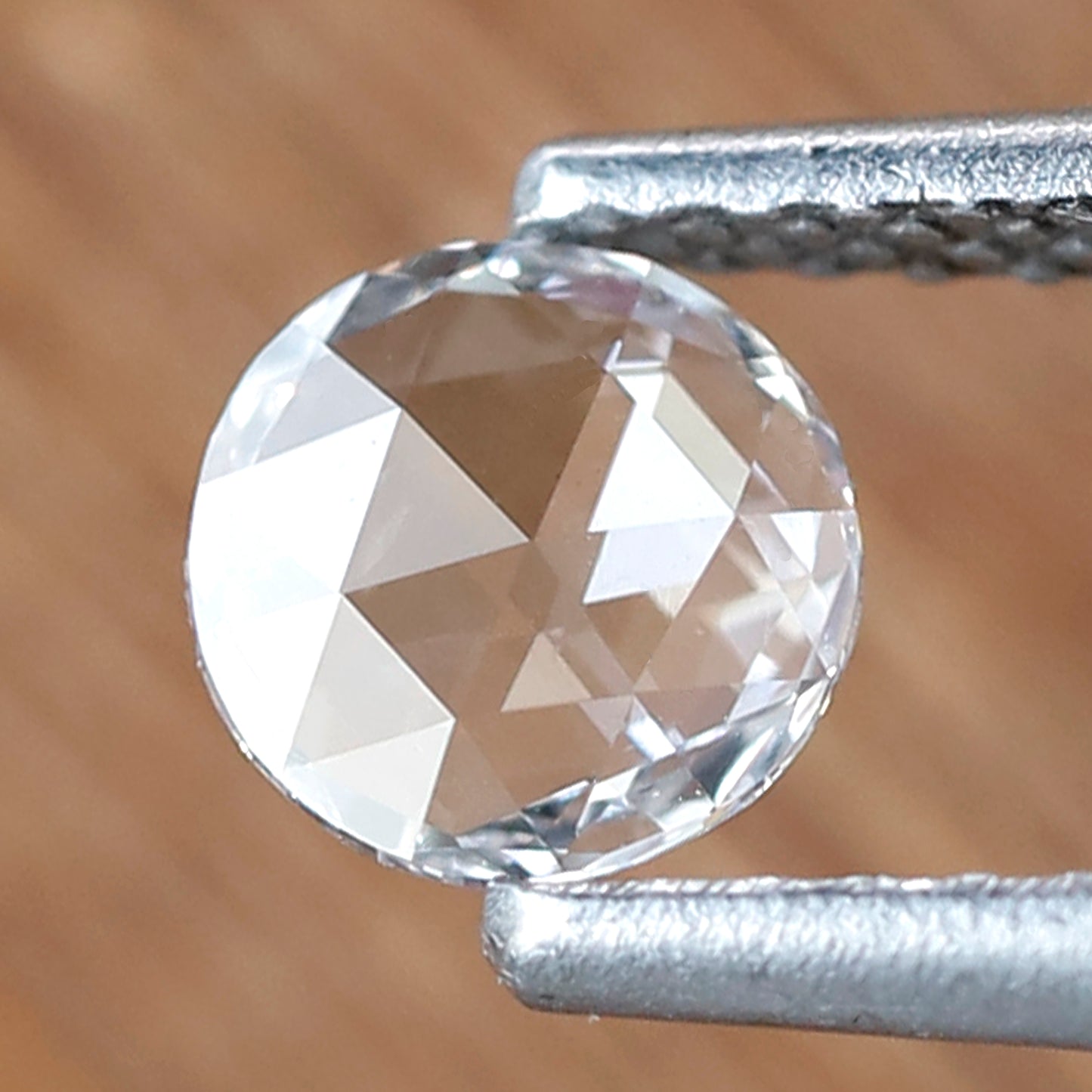 0.28 CT Round Shape Loose Natural Diamond, 5 x 5 mm Earth Mined Rose cut Diamond For Making Bridal Ring