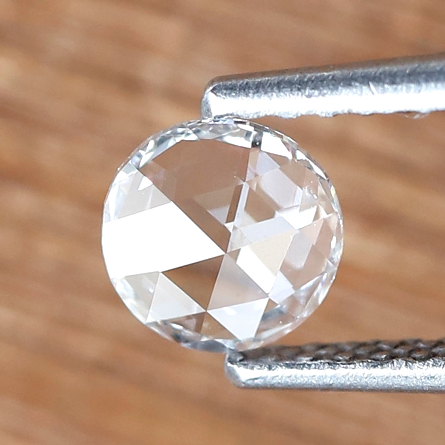 0.28 CT Round Shape Loose Natural Diamond, 5 x 5 mm Earth Mined Rose cut Diamond For Making Bridal Ring