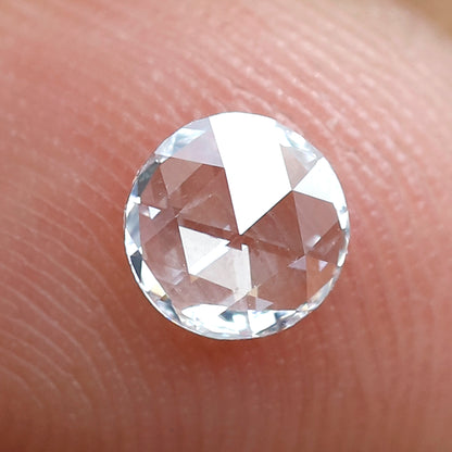 0.28 CT Round Shape Loose Natural Diamond, 5 x 5 mm Earth Mined Rose cut Diamond For Making Bridal Ring