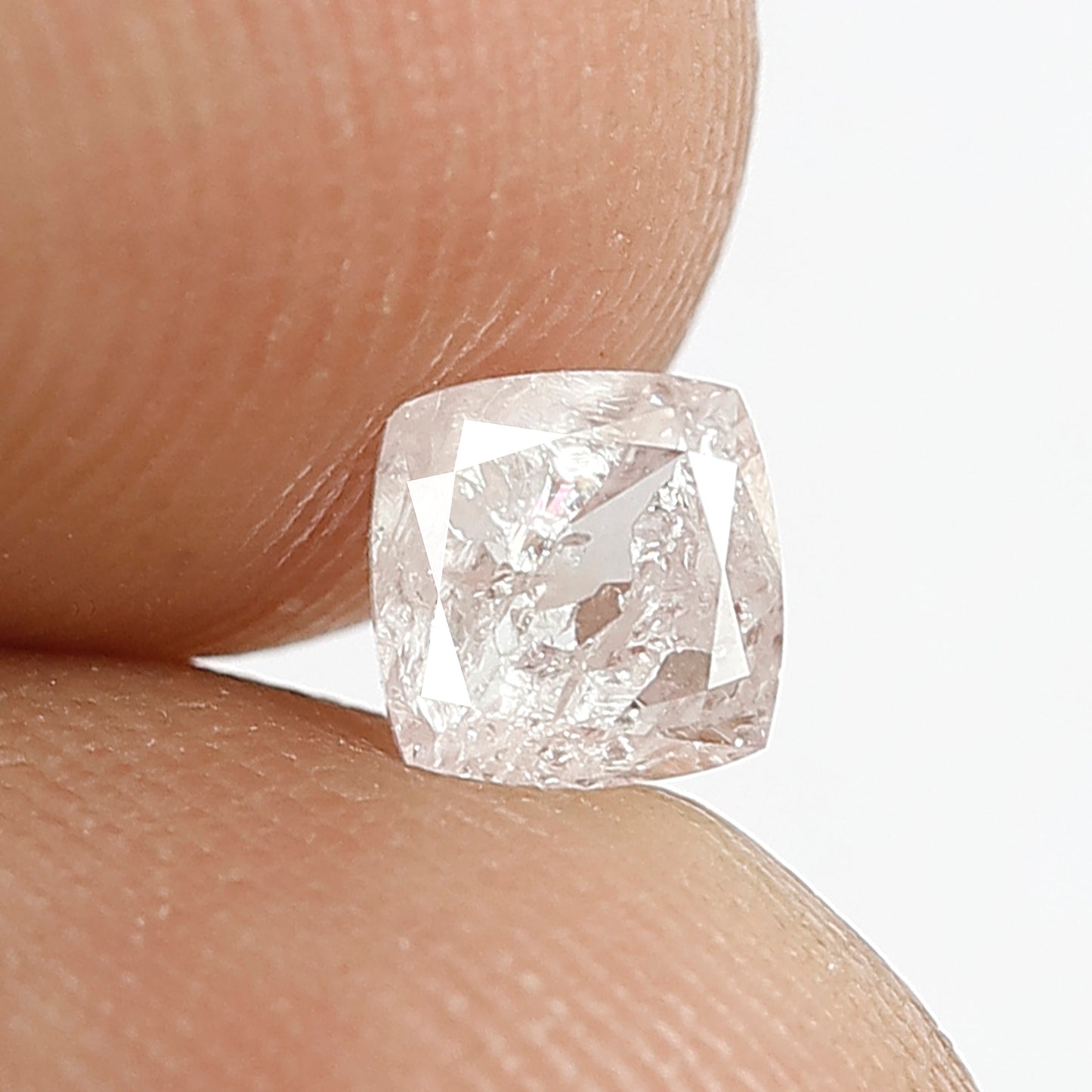 0.56 CT Fancy Light Pink color Perfect Cushion Shape Brilliant Cut Polished Natural Loose Conflict Free Earth Mined Diamond for wedding ring