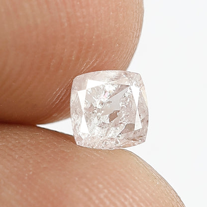 0.56 CT Fancy Light Pink color Perfect Cushion Shape Brilliant Cut Polished Natural Loose Conflict Free Earth Mined Diamond for wedding ring