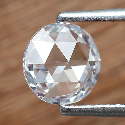 0.64 CT Round Rose cut Diamond | 6.50 x 6.50 mm Natural FG color VS Clarity Loose Diamond For Birthday Gift