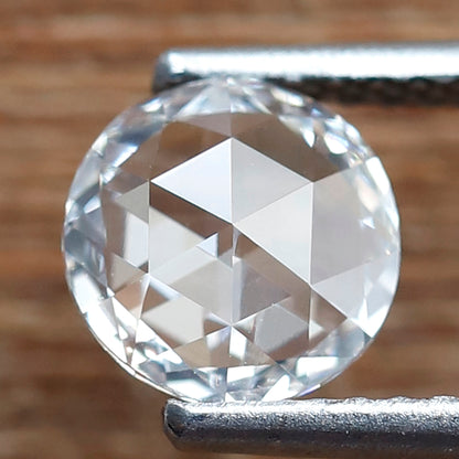 0.64 CT Round Rose cut Diamond | 6.50 x 6.50 mm Natural FG color VS Clarity Loose Diamond For Birthday Gift