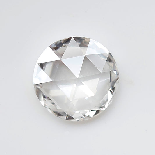 0.64 CT Round Rose cut Diamond | 6.50 x 6.50 mm Natural FG color VS Clarity Loose Diamond For Birthday Gift