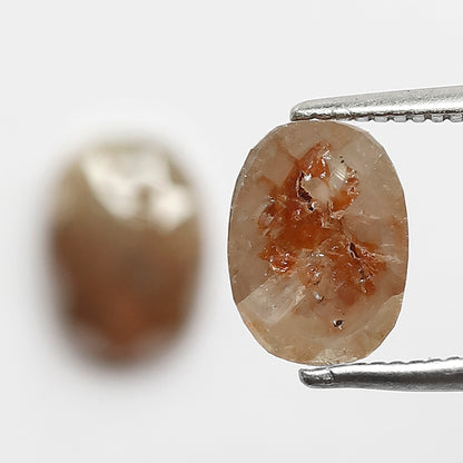 2.66 Ct Oval Shape Rustic Diamond Pair | 8.30 mm Natural Ethical Loose Diamonds