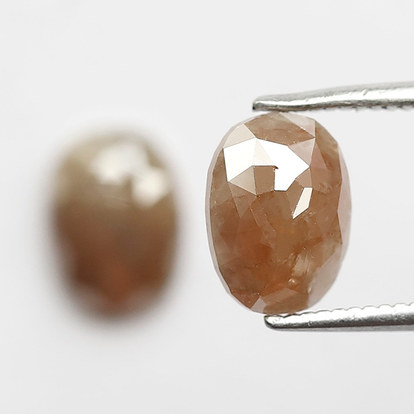 2.66 Ct Oval Shape Rustic Diamond Pair | 8.30 mm Natural Ethical Loose Diamonds