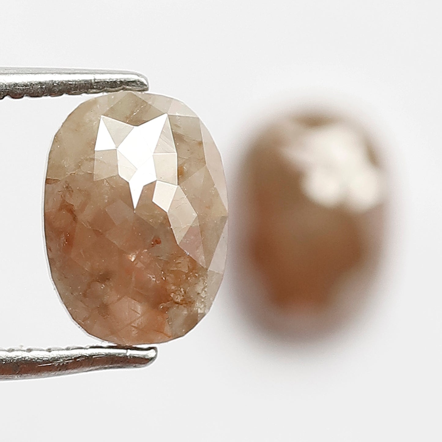 2.66 Ct Oval Shape Rustic Diamond Pair | 8.30 mm Natural Ethical Loose Diamonds