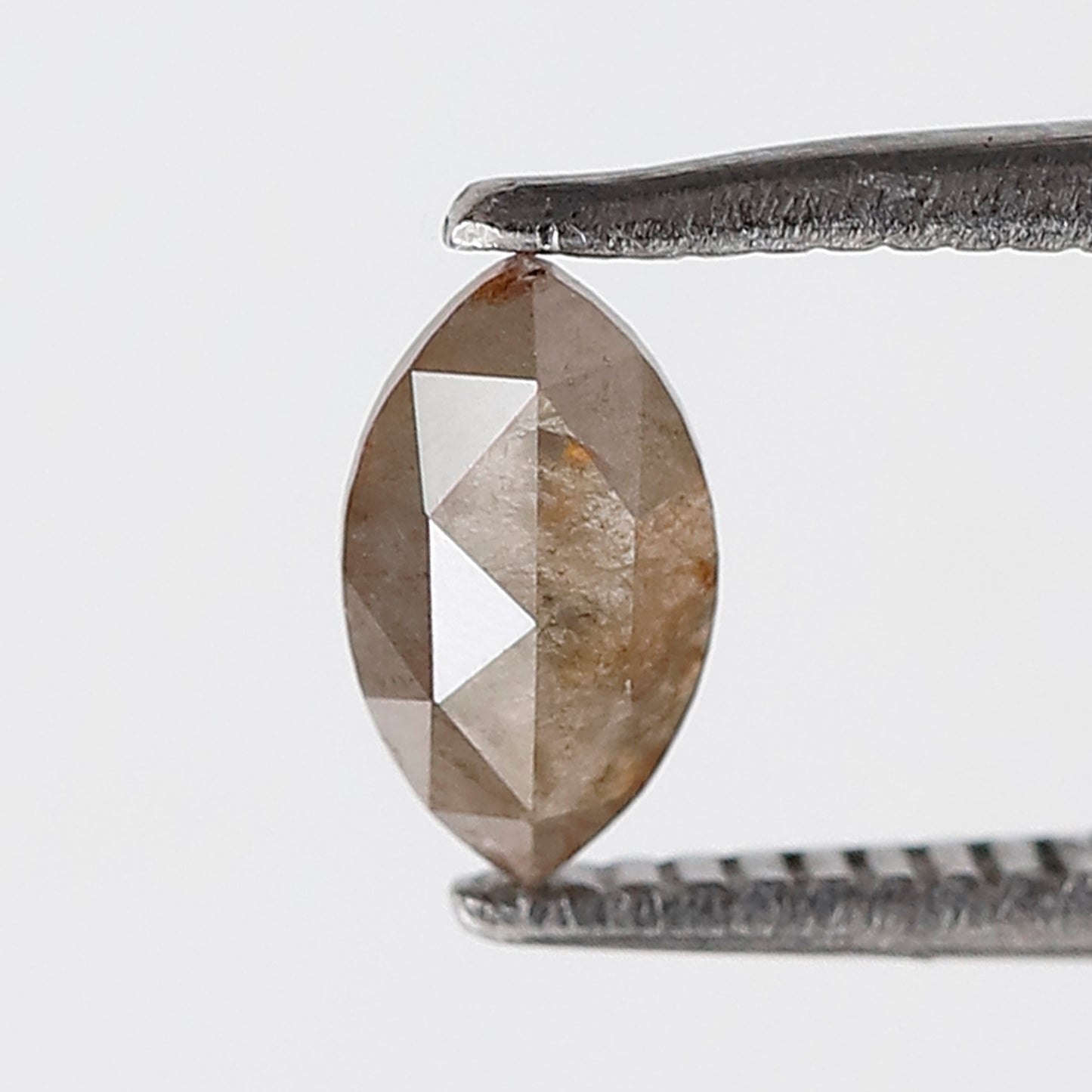 0.45 CT Marquise Shape Salt and Pepper Diamond 6.70 MM Natural Loose Gray Color Diamond