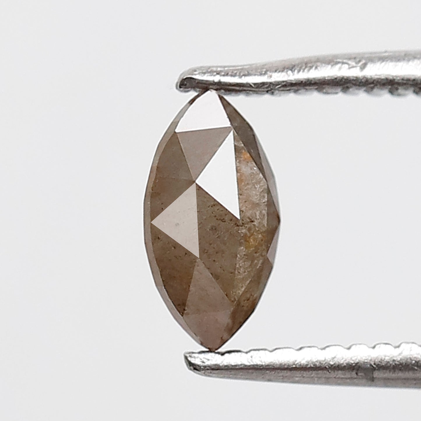 0.45 CT Marquise Shape Salt and Pepper Diamond 6.70 MM Natural Loose Gray Color Diamond