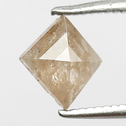 0.79 ct unique kite cut salt and pepper diamond rustic for ring jewelry