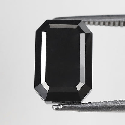 4.35 Ct Emerald Cut Diamond, Natural Treated AAA Quality Loose Diamond for Wedding Ring Jewelry
