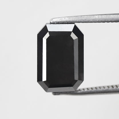 4.35 Ct Emerald Cut Diamond, Natural Treated AAA Quality Loose Diamond for Wedding Ring Jewelry