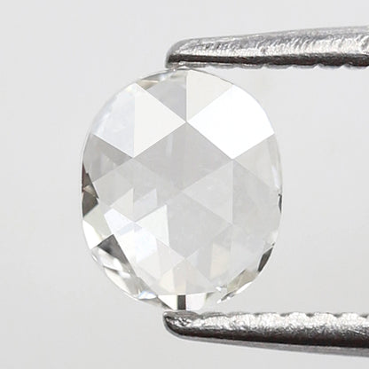 0.51 CT Oval Shape Loose Rose cut Diamond, 5.80 mm Natural GH color VS Clarity Earth Mined Diamond