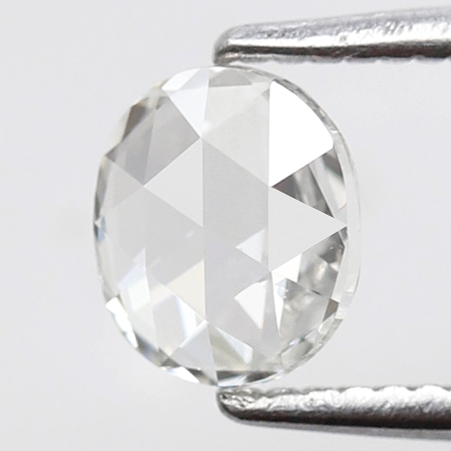 0.51 CT Oval Shape Loose Rose cut Diamond, 5.80 mm Natural GH color VS Clarity Earth Mined Diamond