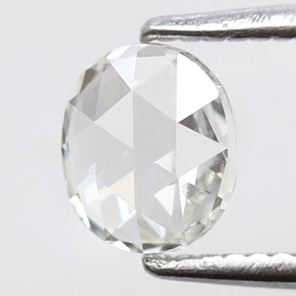 0.51 CT Oval Shape Loose Rose cut Diamond, 5.80 mm Natural GH color VS Clarity Earth Mined Diamond