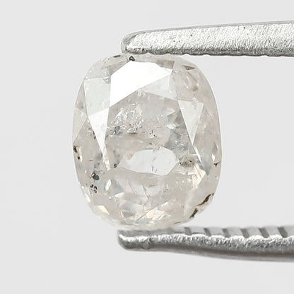 0.77 CT 6 MM Oval Shape White Color Loose Natural Diamond Engagement Ring Diamonds