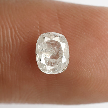 0.77 CT 6 MM Oval Shape White Color Loose Natural Diamond Engagement Ring Diamonds