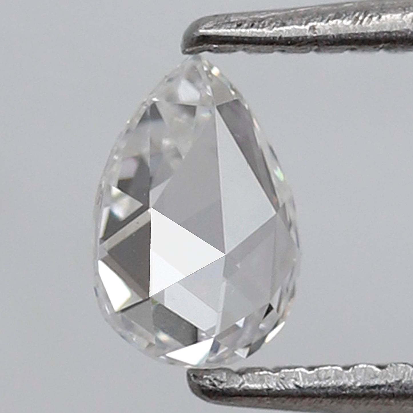 0.34 Ct Pear Shape Rose Cut Diamond E Color VS Clarity, Natural Loose Diamond for Anniversary Ring