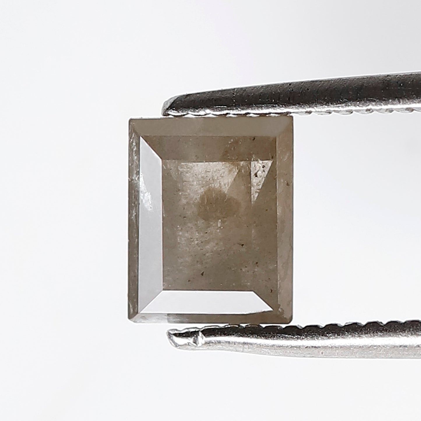 1.31 CT GEOMETRIC Shape Natural Loose Diamond, 6 mm salt and pepper diamond, Brown color geometric cut Diamond for making Anniversary ring
