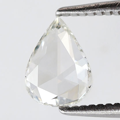0.55 Ct Oval Rose Cut Diamond 6.90 mm HI-VS, Natural Earth Mined Loose Diamond for Engagement Ring