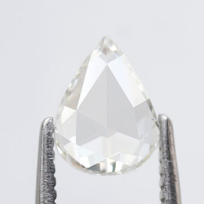 0.55 Ct Oval Rose Cut Diamond 6.90 mm HI-VS, Natural Earth Mined Loose Diamond for Engagement Ring