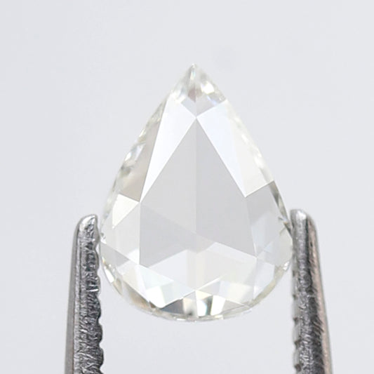 0.55 Ct Oval Rose Cut Diamond 6.90 mm HI-VS, Natural Earth Mined Loose Diamond for Engagement Ring