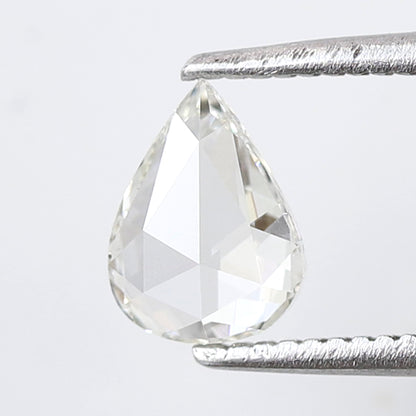 0.55 Ct Oval Rose Cut Diamond 6.90 mm HI-VS, Natural Earth Mined Loose Diamond for Engagement Ring