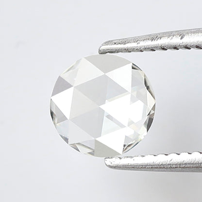 0.47 Ct Round Rose Cut Diamond GH VS, Natural Conflict Free Loose Diamond for Proposal Ring