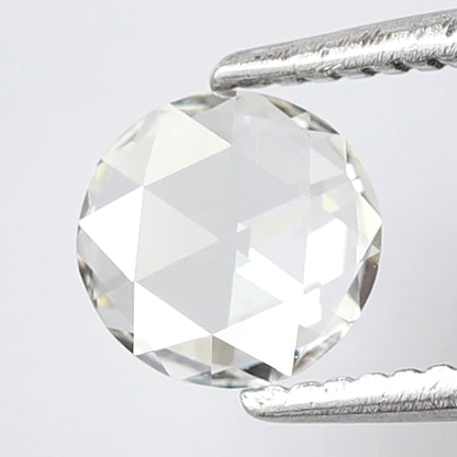 0.47 Ct Round Rose Cut Diamond GH VS, Natural Conflict Free Loose Diamond for Proposal Ring