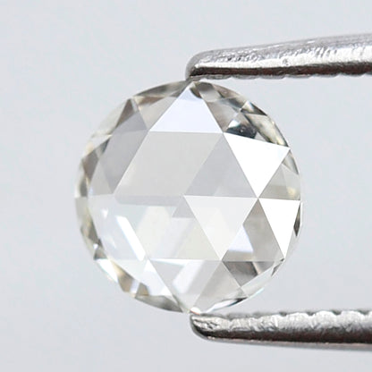 0.47 Ct Round Rose Cut Diamond GH VS, Natural Conflict Free Loose Diamond for Proposal Ring