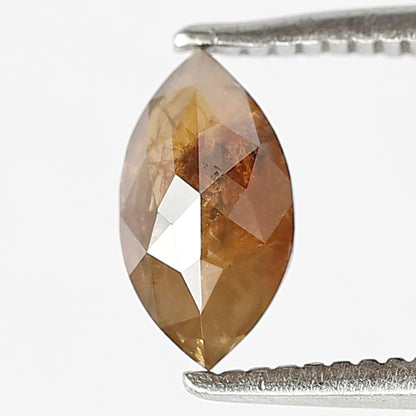 0.48 Ct Marquise Rustic Diamond | 7.6 mm Natural Conflict Free Loose Diamond for Anniversary Ring