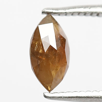 0.48 Ct Marquise Rustic Diamond | 7.6 mm Natural Conflict Free Loose Diamond for Anniversary Ring