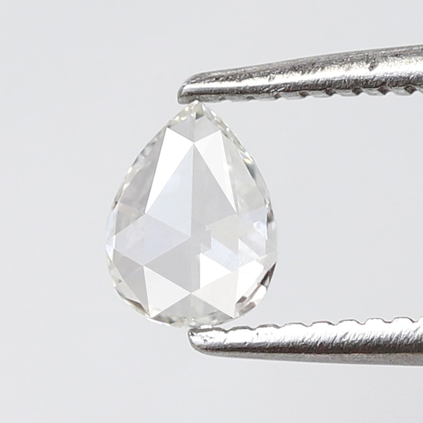 Pear Shape 0.29 Ct Rose Cut Diamond FG Color-VS Clarity, Natural Loose Conflict Free Diamond for Minimalist Jewelry