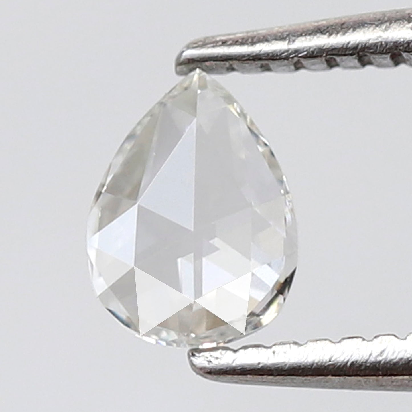 Pear Shape 0.29 Ct Rose Cut Diamond FG Color-VS Clarity, Natural Loose Conflict Free Diamond for Minimalist Jewelry