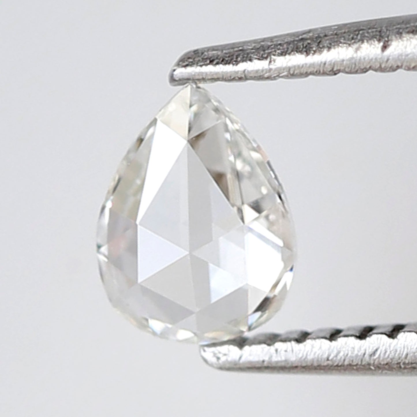 Pear Shape 0.29 Ct Rose Cut Diamond FG Color-VS Clarity, Natural Loose Conflict Free Diamond for Minimalist Jewelry