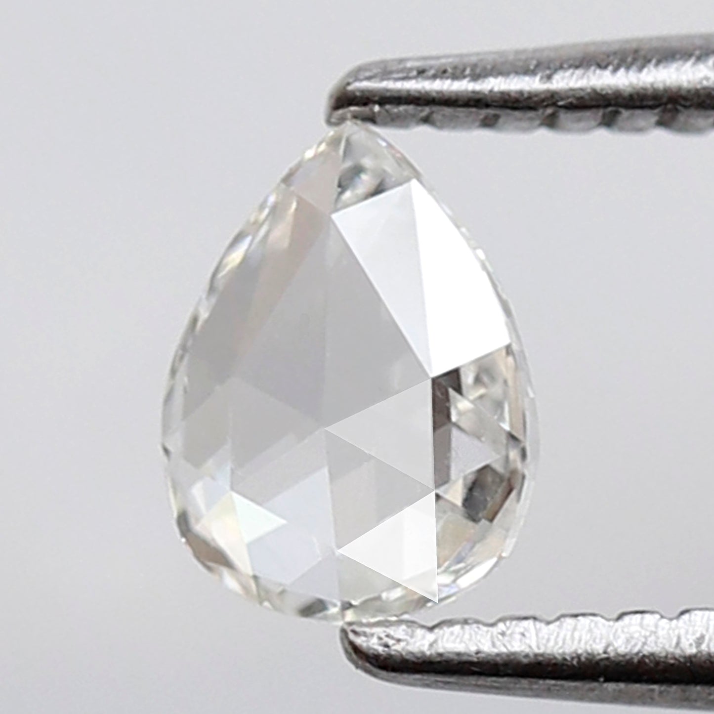 Pear Shape 0.29 Ct Rose Cut Diamond FG Color-VS Clarity, Natural Loose Conflict Free Diamond for Minimalist Jewelry