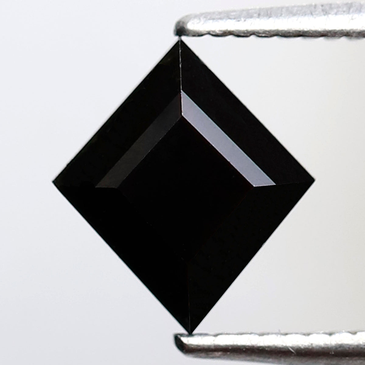 1.25 Ct Kite Shape Black Diamond 8.30 mm, Natural Treated Loose Conflict Free Diamond for Anniversary Ring Gift