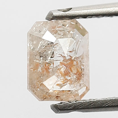 0.44 CT, 5.2 MM Loose Natural Diamond, Ethically Sourced Translucent Rustic Diamond