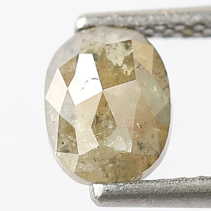 Oval Shape 1.08 CT Loose Rustic Diamond, Natural Ethically Sourced Earth Mined Diamond For Earrings
