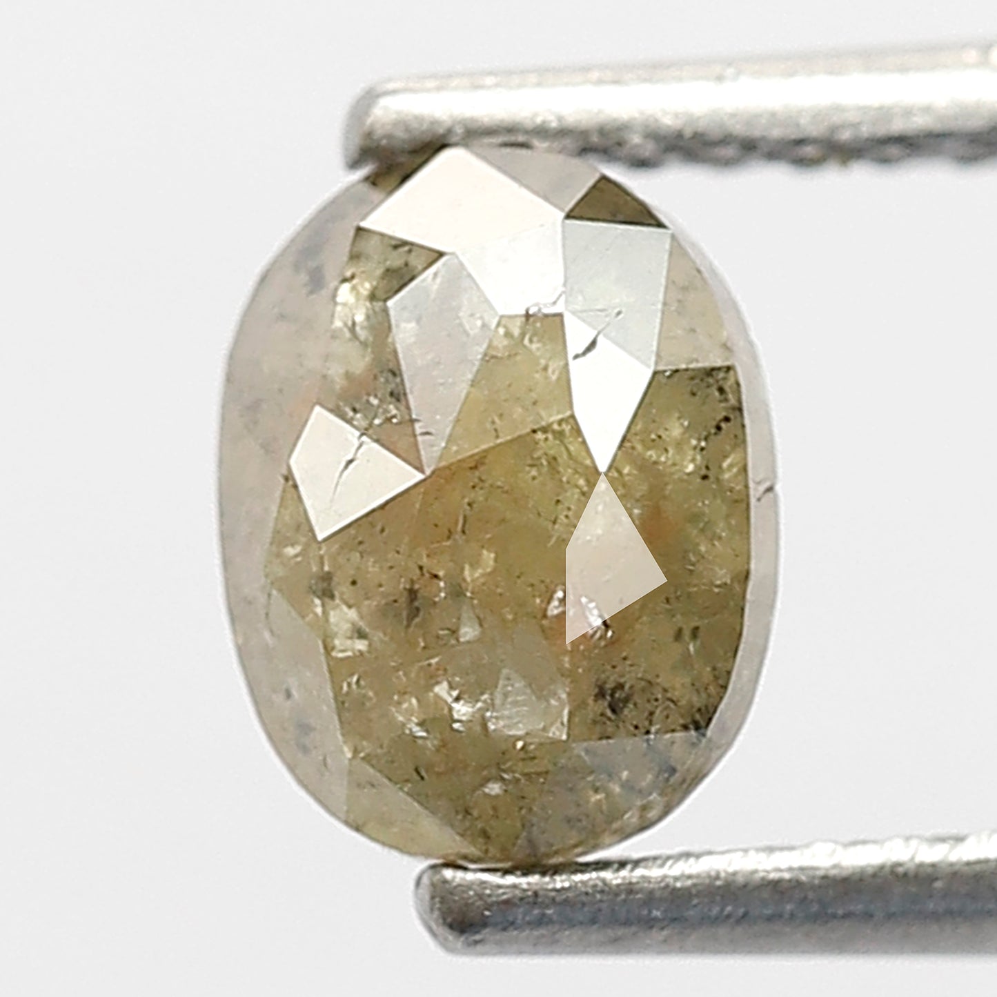 Oval Shape 1.08 CT Loose Rustic Diamond, Natural Ethically Sourced Earth Mined Diamond For Earrings