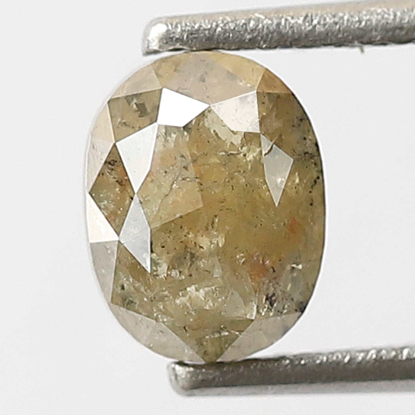 Oval Shape 1.08 CT Loose Rustic Diamond, Natural Ethically Sourced Earth Mined Diamond For Earrings