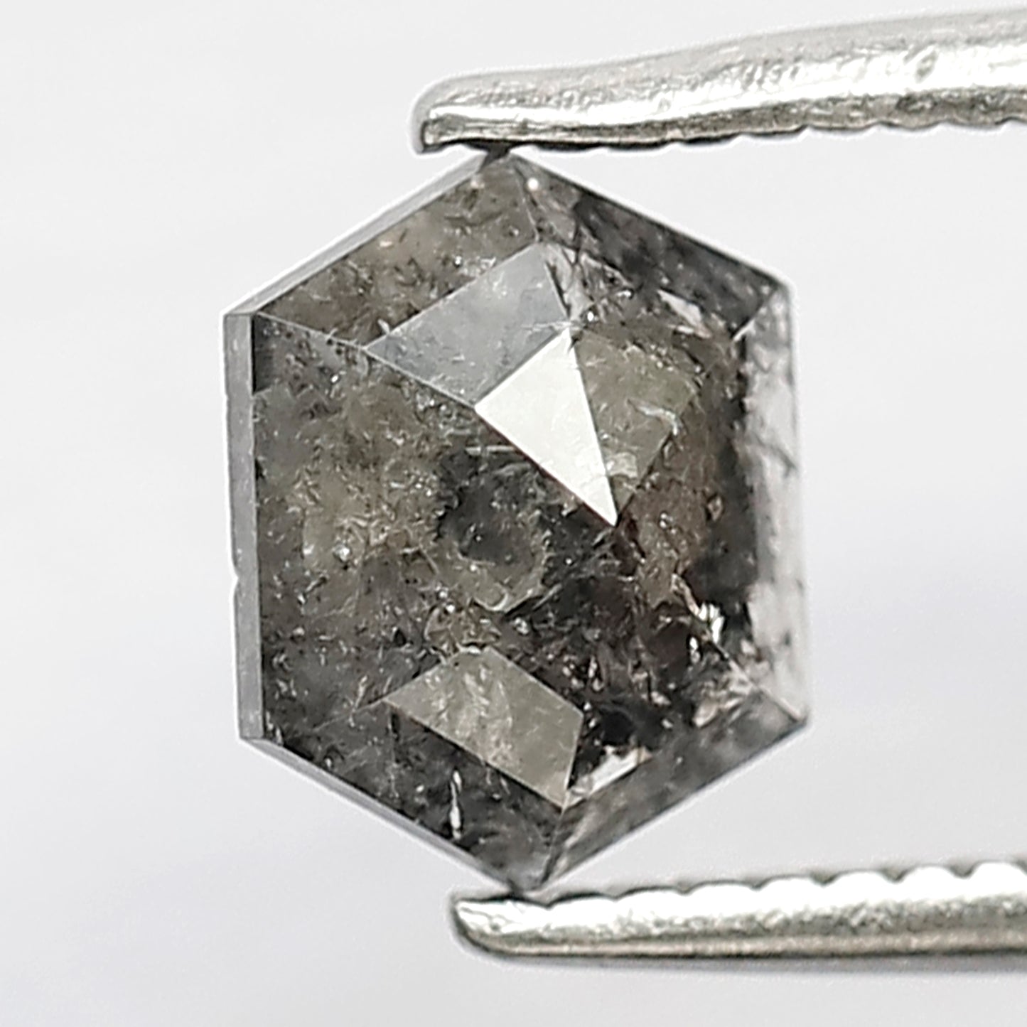 0.73 CT Half Cut Perfect Hexagon Shape Brilliant Cut made for Gifting on Special Occasions