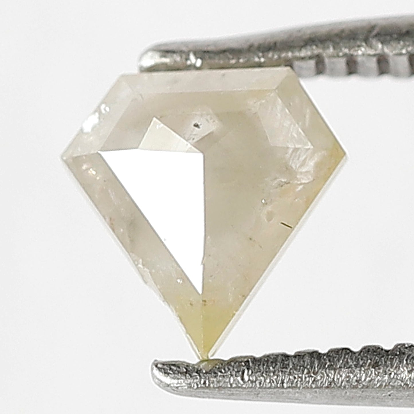 Pentagon 0.55 Ct Natural Grayish Yellow Rustic Diamond | Loose Diamond for Wedding Jewelry