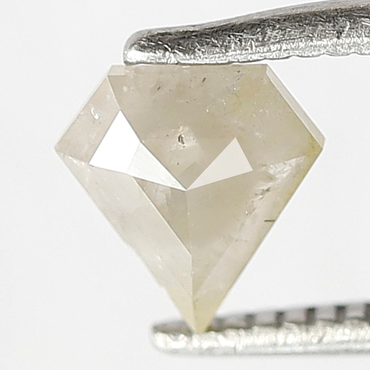 Pentagon 0.55 Ct Natural Grayish Yellow Rustic Diamond | Loose Diamond for Wedding Jewelry