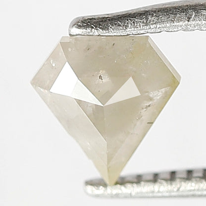 Pentagon 0.55 Ct Natural Grayish Yellow Rustic Diamond | Loose Diamond for Wedding Jewelry