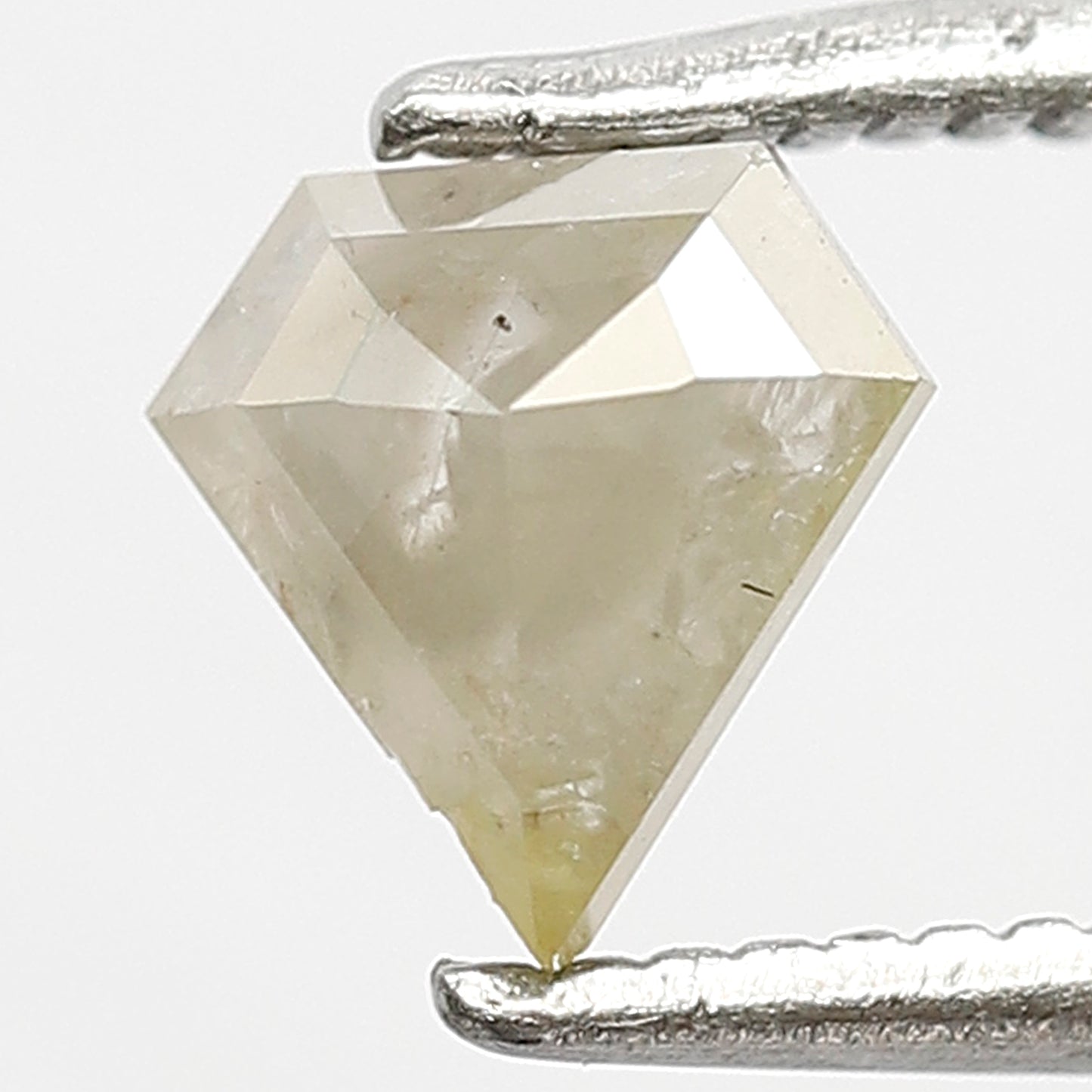 Pentagon 0.55 Ct Natural Grayish Yellow Rustic Diamond | Loose Diamond for Wedding Jewelry